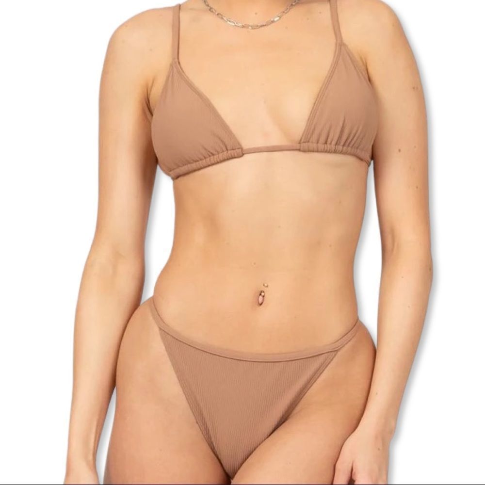 Chocolate Milk Bikini Set